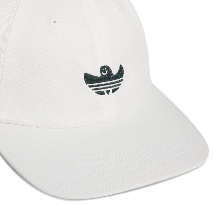 Adidas Skateboarding x Mark Gonzales 6 Panel Solid Cap Core White
