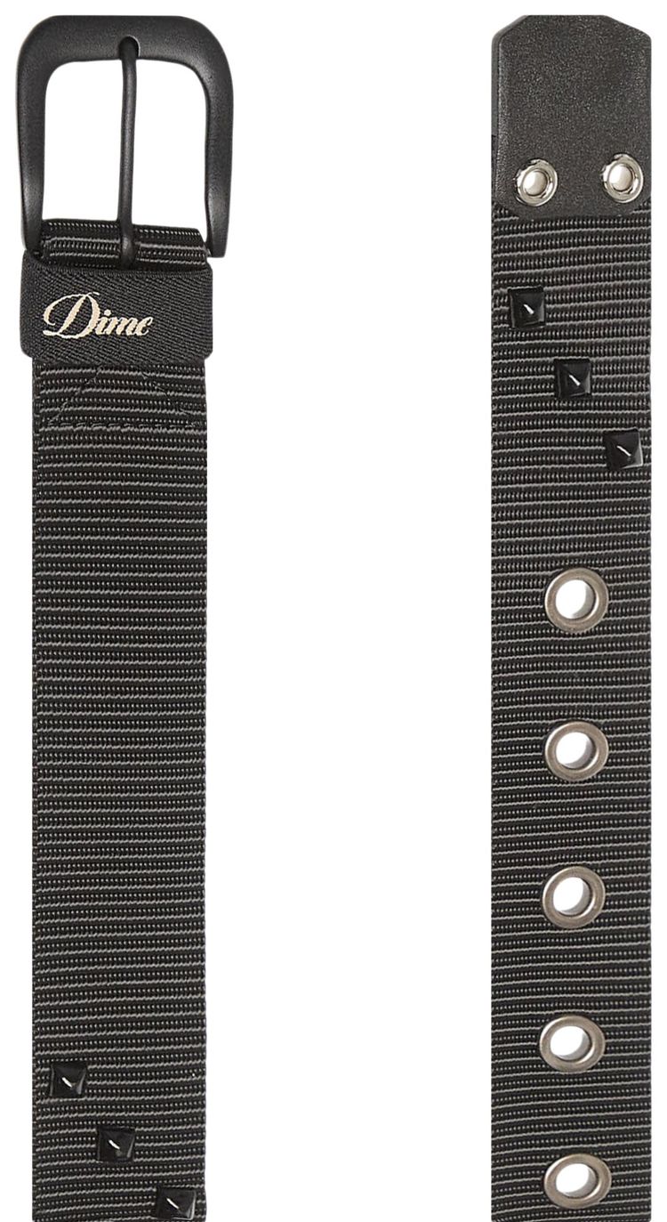 Dime Studded Belt Black