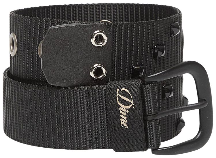 Dime Studded Belt Black