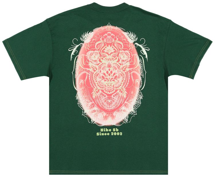 Nike T Shirt Thai Holiday Gorge Green