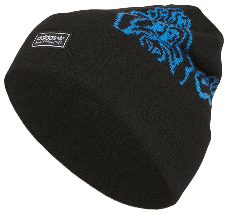 Adidas Skateboarding x Kogan Beanie BlackLucid Ray Blue