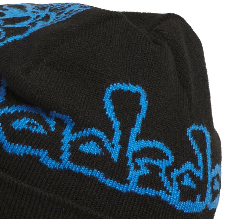 Adidas Skateboarding x Kogan Beanie BlackLucid Ray Blue