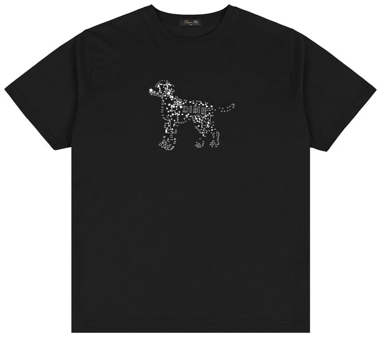 Dime Dots T Shirt Black