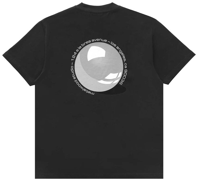 Metalwood Studio Pool T Shirt Black