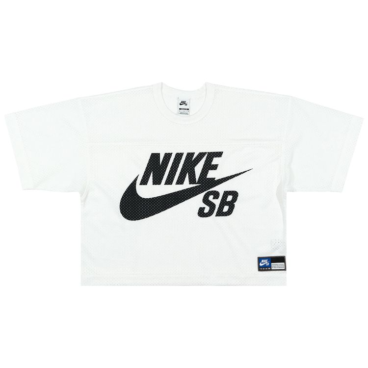Nike Mesh Jersey Top White