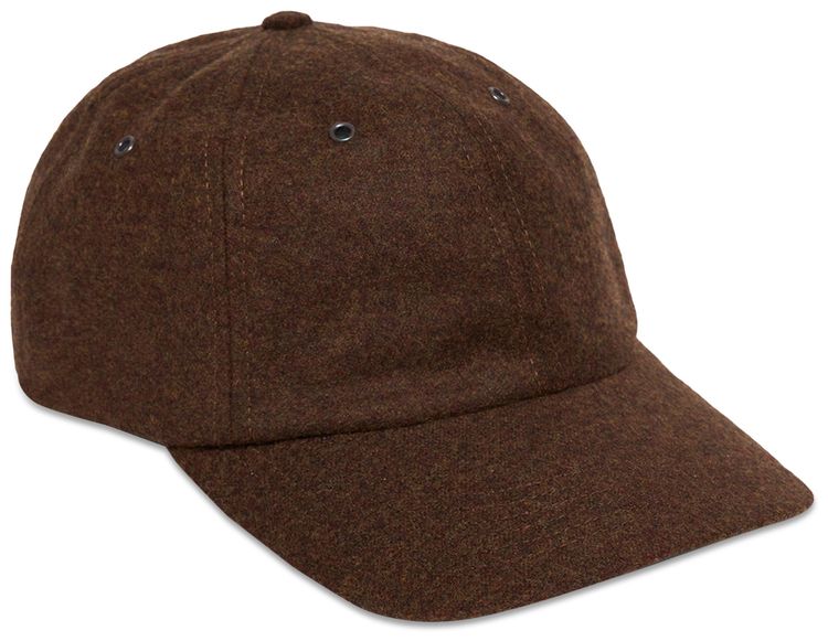 Noah Wool Flannel 6 Panel Brown