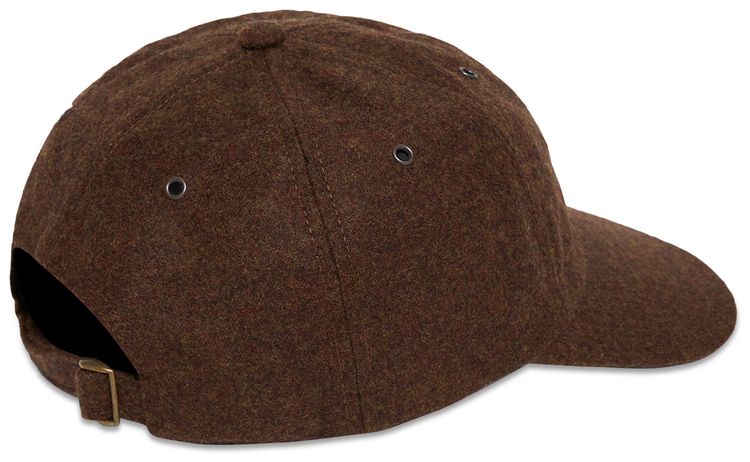 Noah Wool Flannel 6 Panel Brown