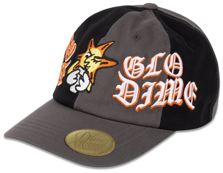 Dime Glo Low Pro Cap BlackCharcoal