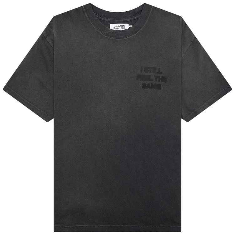Anti Social Social Club Missing Tee Black