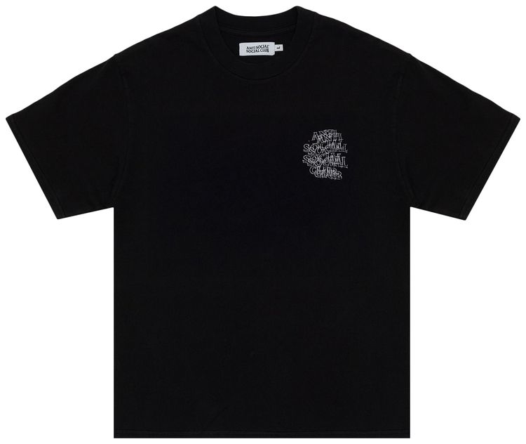 Anti Social Social Club Keyed Up Tee Black