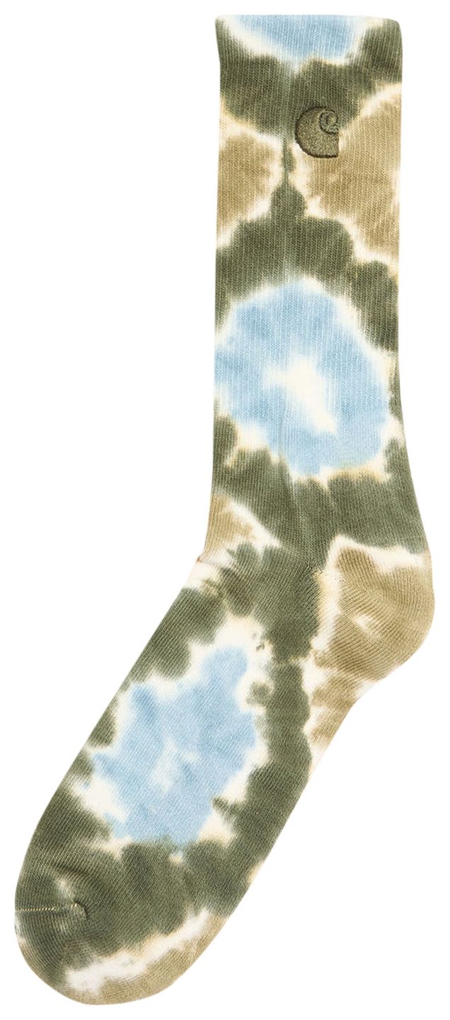Carhartt WIP Cusco Socks LeatherTourmalineDollar Green