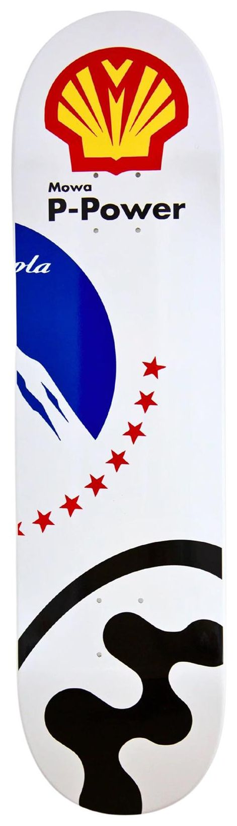 Mowalola Moto Deck White