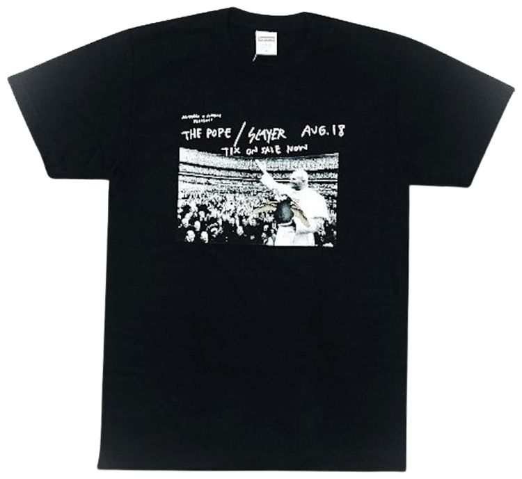 Supreme x Antihero Pope Tee Black