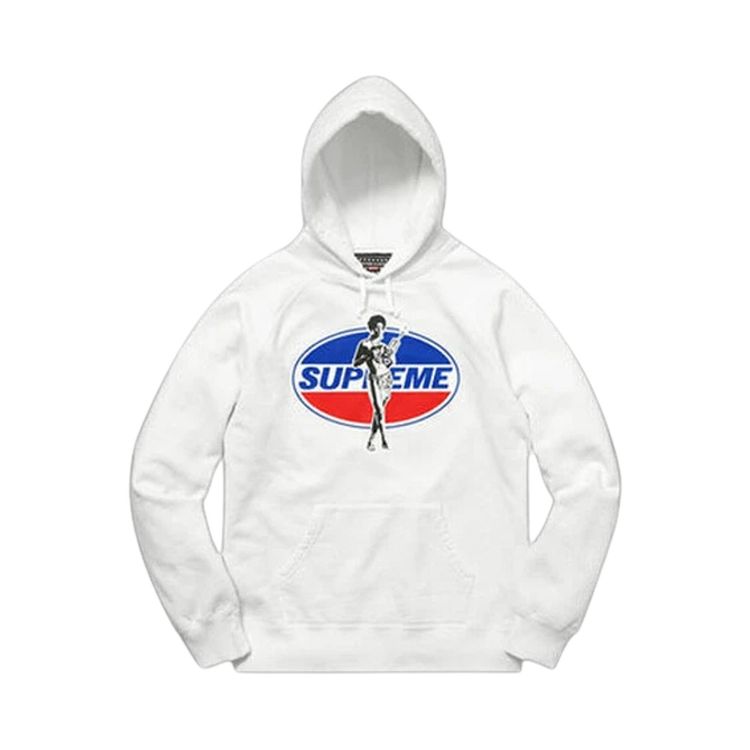 Supreme x Hysteric Glamour Hoodie White
