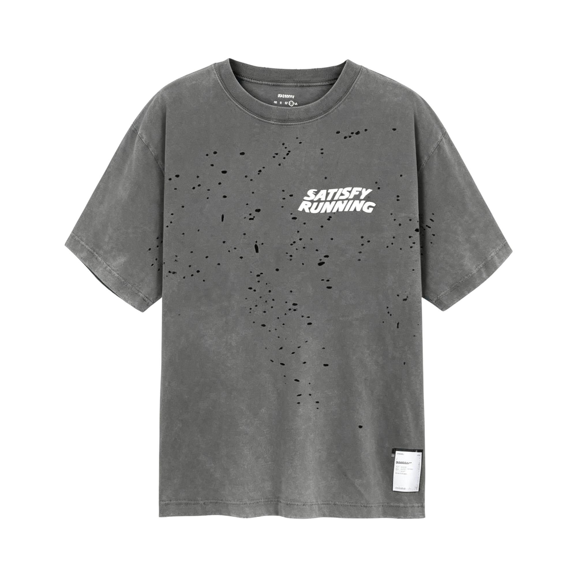 Buy SATISFY MothTech Running T-Shirt 'Aged Black' - 11006 00A08 | GOAT