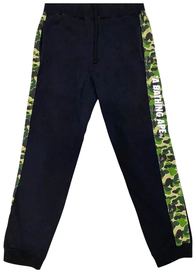 BAPE Track Pants Nylon CamoBlack