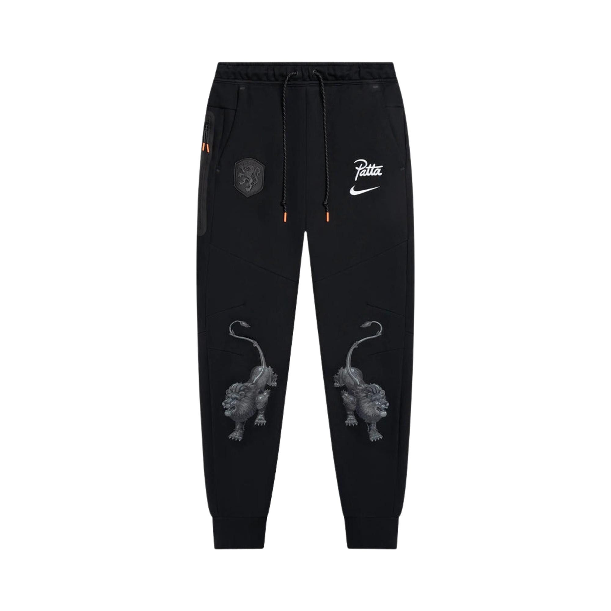Buy Nike Netherlands x Patta Tech Fleece Joggers 'Black' - IM3213