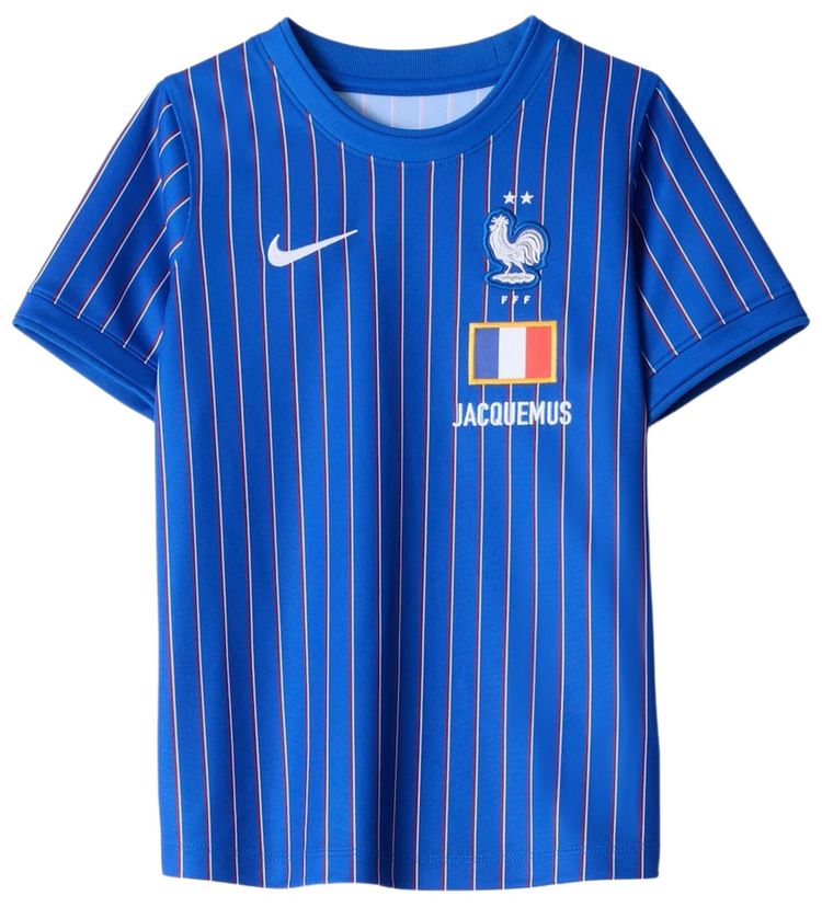 Nike France x Jacquemus Dri Fit Short Sleeve Top Blue