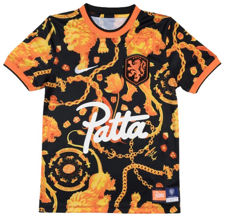 Nike Netherlands x Patta Short Sleeve Top Orange