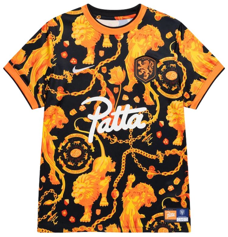 Nike Wmns Netherlands x Patta Short Sleeve Top Orange