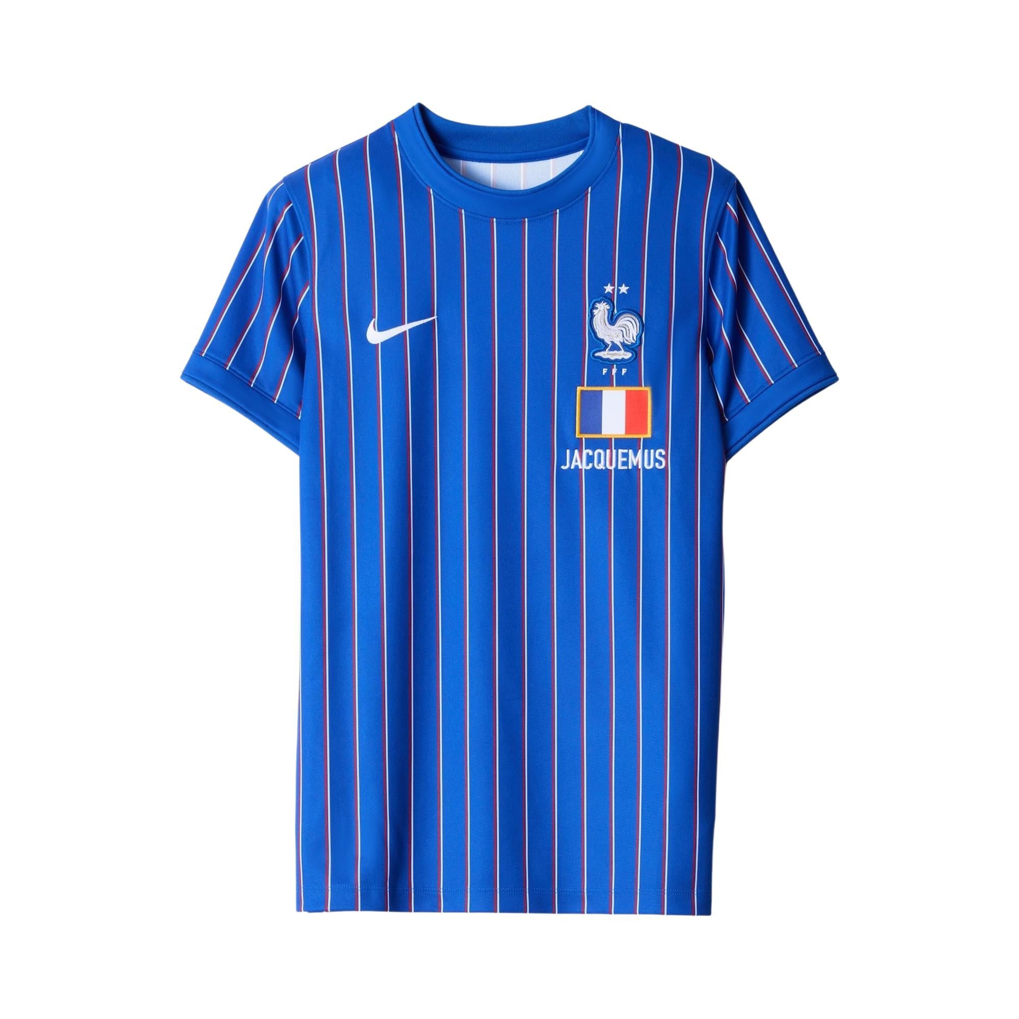 Buy Nike Wmns France x Jacquemus Dri-Fit Short-Sleeve Top 'Blue