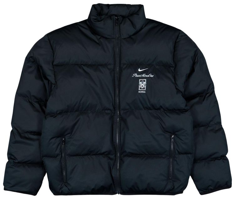 Nike South Korea x Peaceminusone Puffer Jacket BlackWhite