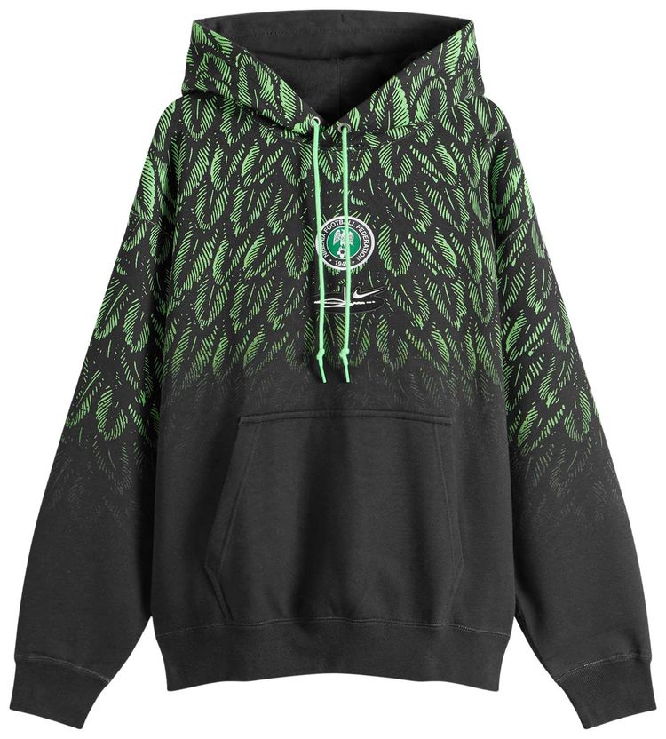 Nike Nigeria x Slawn Fleece Hoodie Black