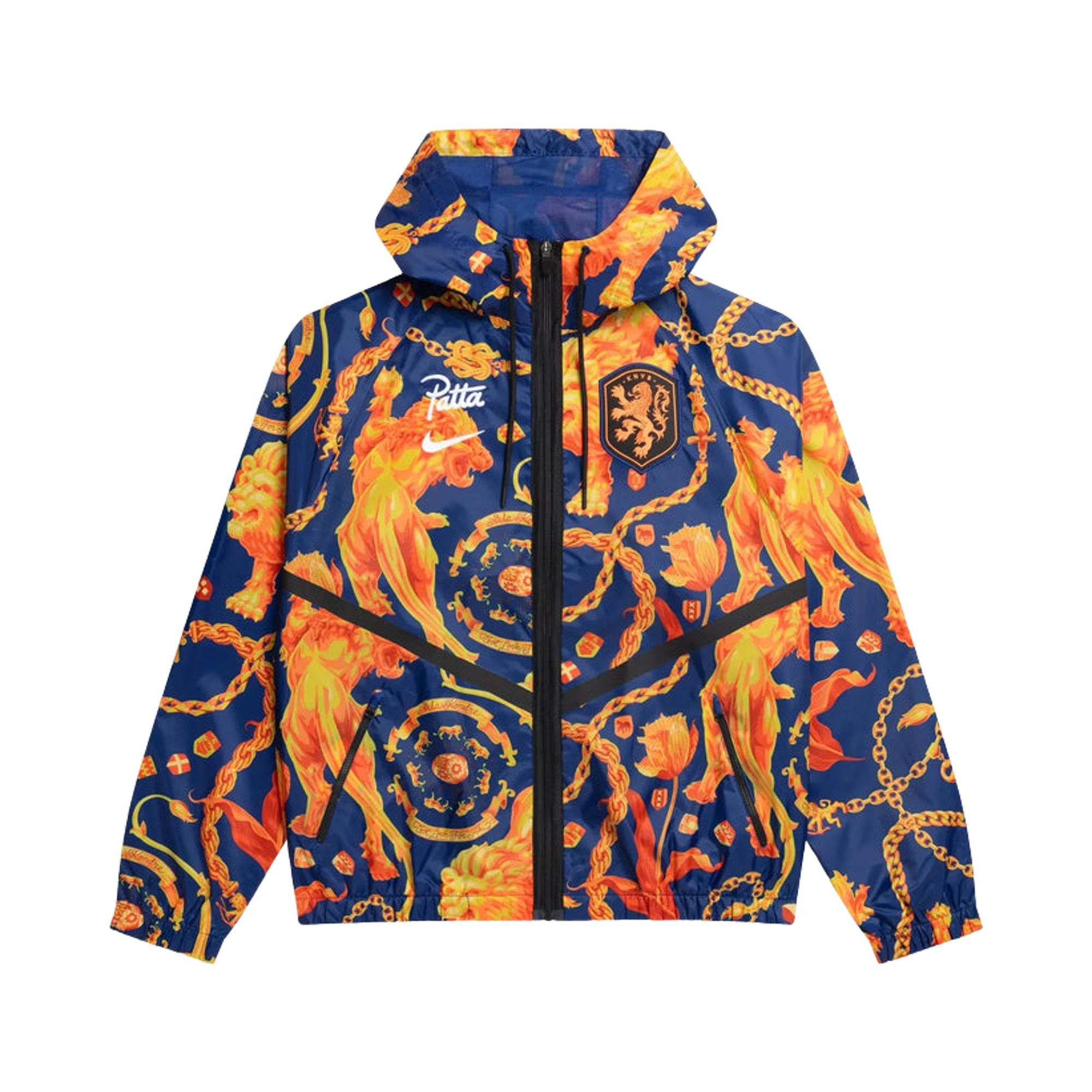 Buy Nike Netherlands x Patta Anthem Jacket 'Blue' - IH1617 455 | GOAT