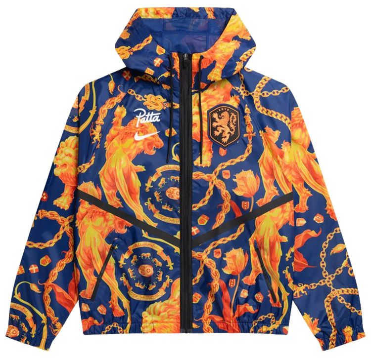 Nike Netherlands x Patta Anthem Jacket Blue