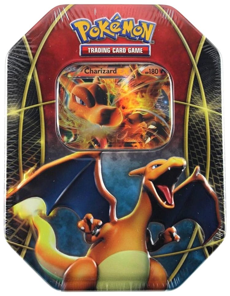 Pokemon EX Power Trio Tin Charizard EX