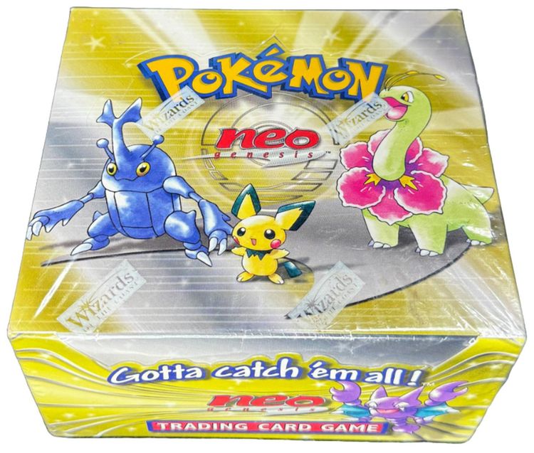 Pokemon Neo Genesis Booster Box Unlimited Edition