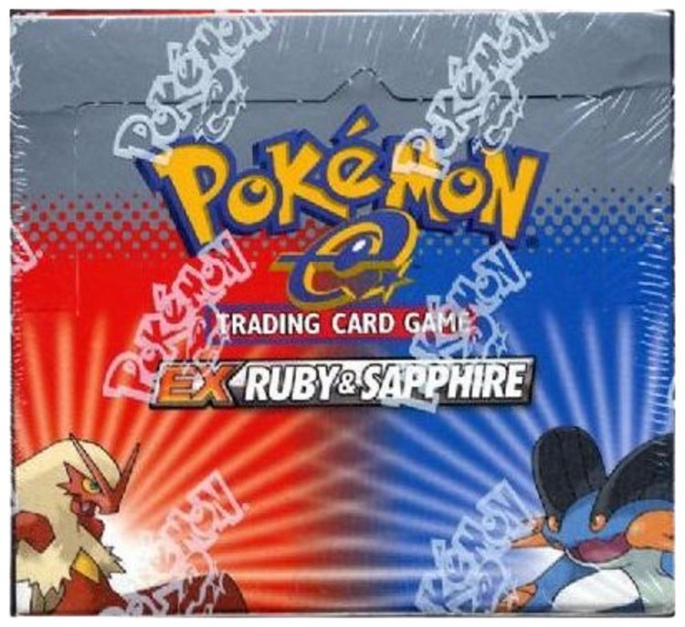 Pokemon Ruby  Sapphire Booster Box