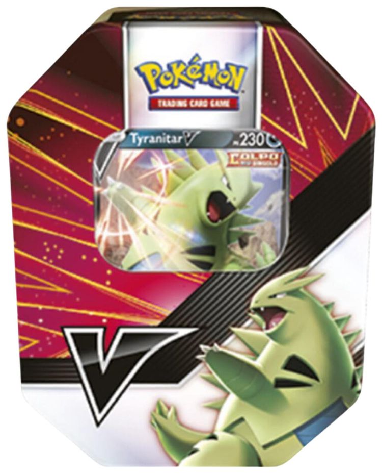 Pokemon V Strikers Tin Tyranitar V International Version
