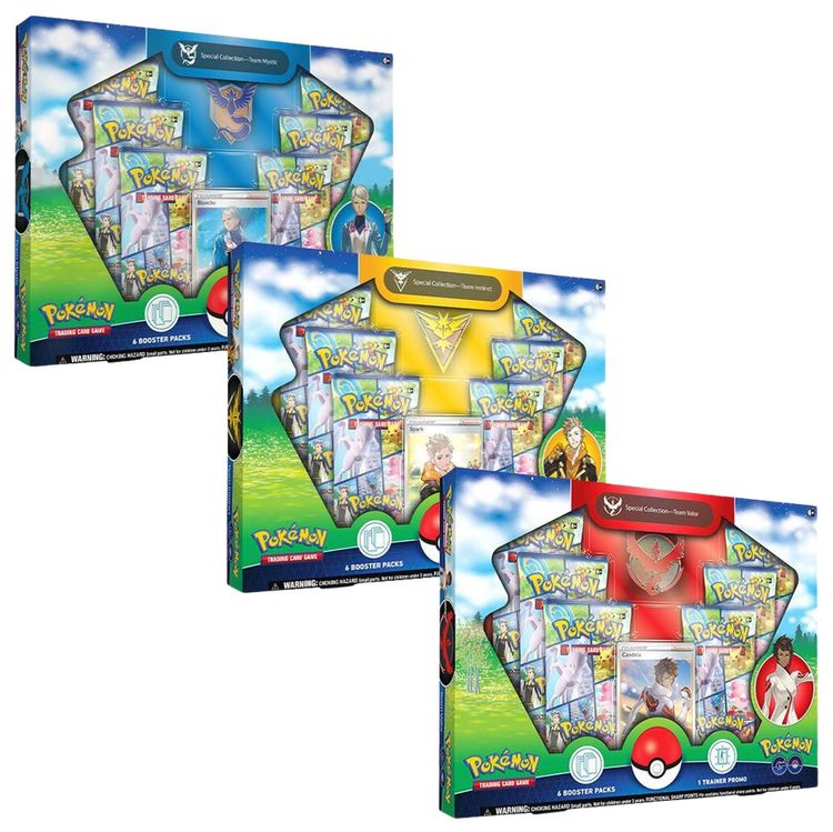 Pokemon GO Special Collection Set of 3