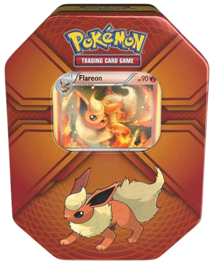 Pokemon Triple Effect Tin Flareon