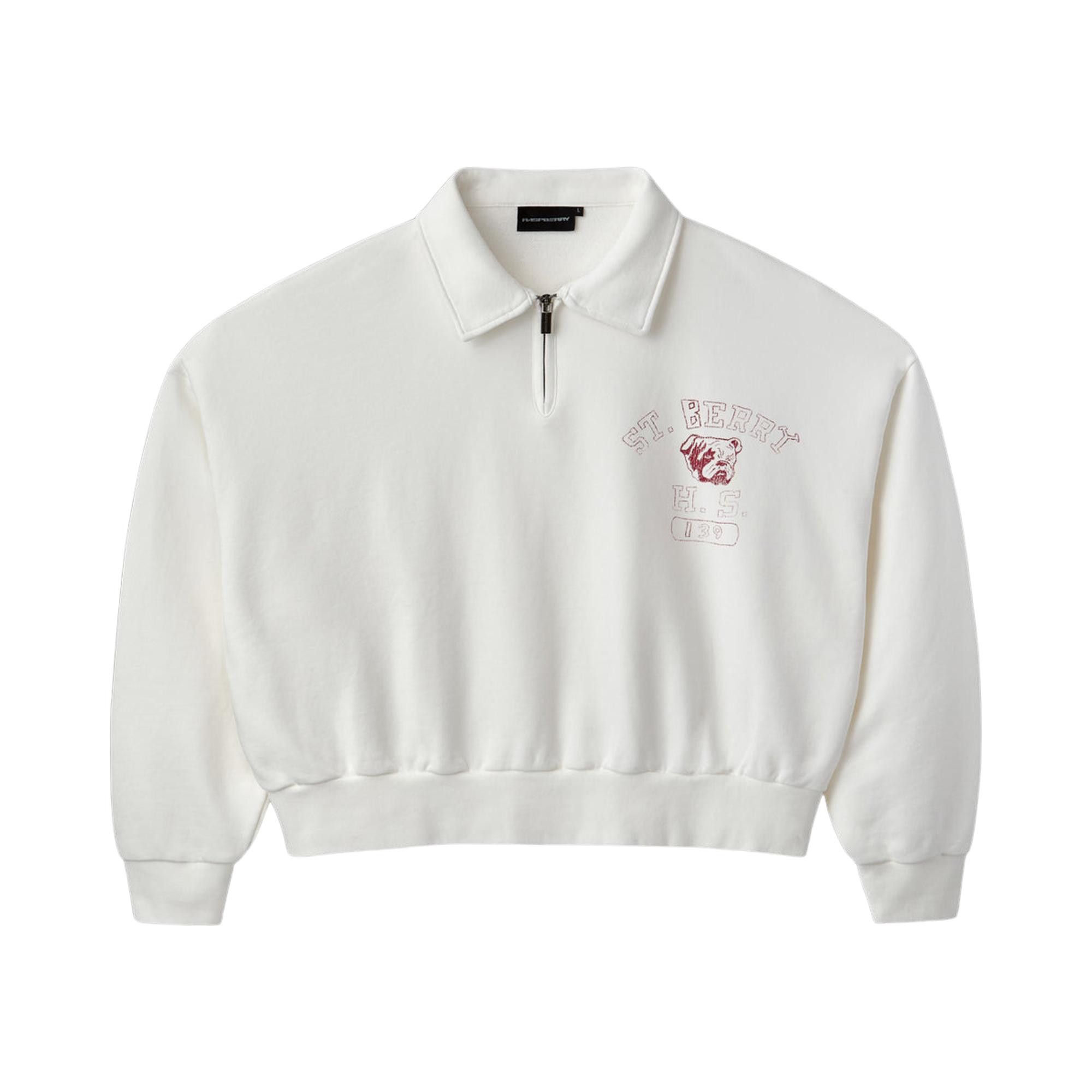 Buy GV Gallery RB Half Zip 'White' - 11850 10004GGRHZW WHIT | GOAT