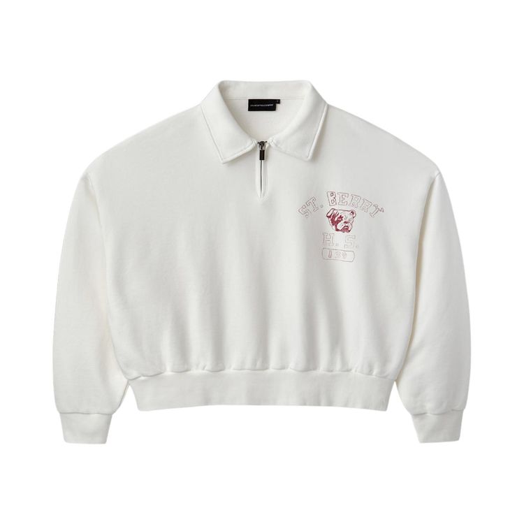 GV Gallery RB Half Zip White