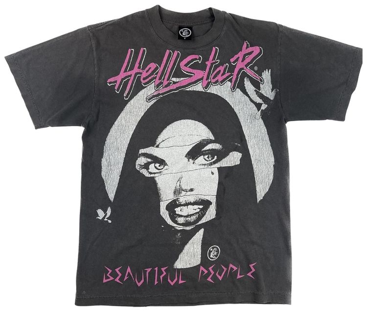 Hellstar Beautiful People T Shirt Black