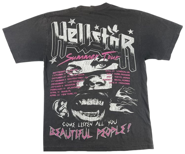 Hellstar Beautiful People T Shirt Black