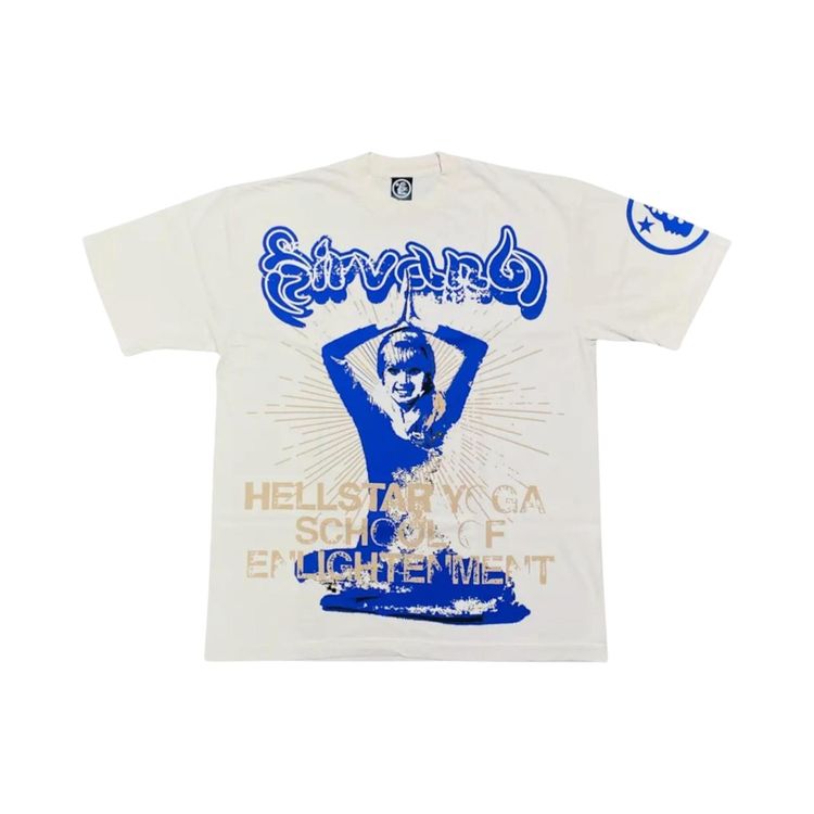 Hellstar Yoga T Shirt White