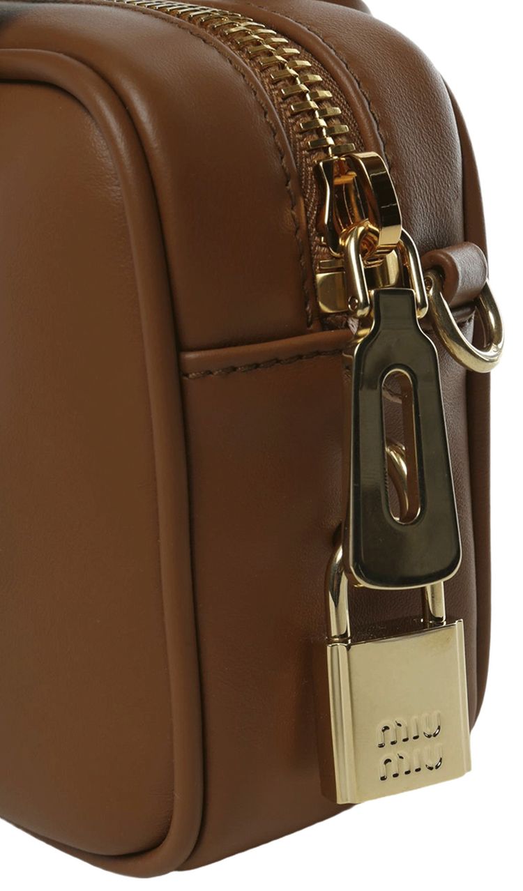 Miu Miu Softy Padded Bag Cognac