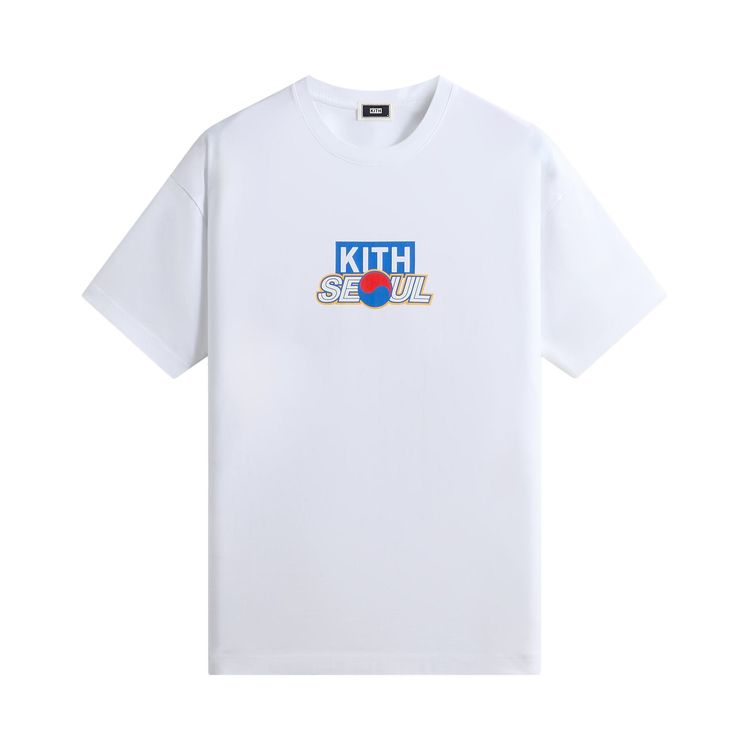 Kith Seoul Classic Logo Tee White