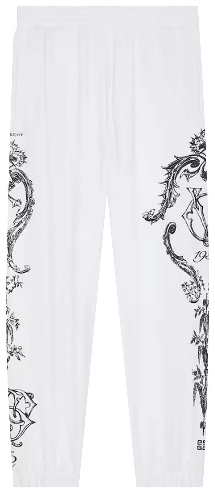 Givenchy Casual Sweatpant With Elasticated Bottom White
