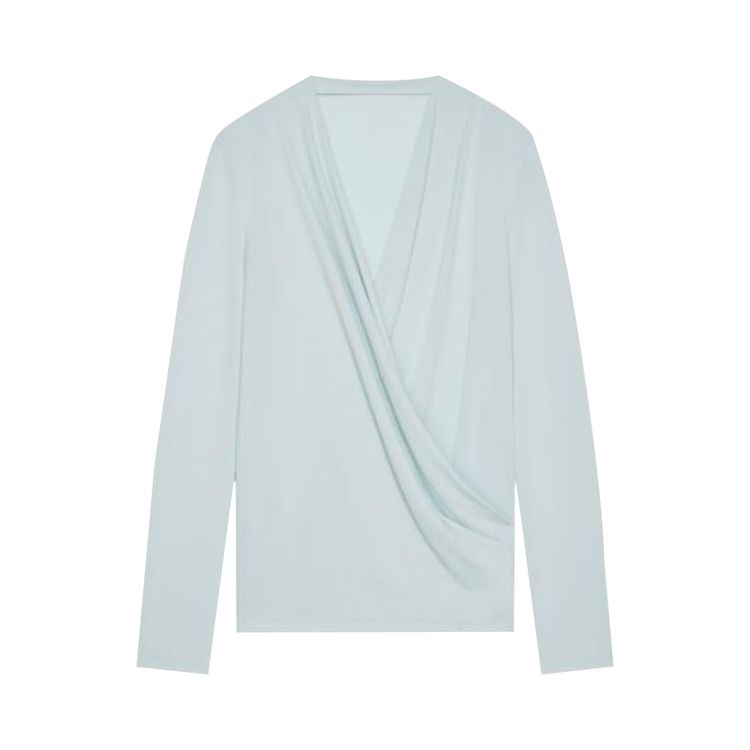 Givenchy Draped V Top White