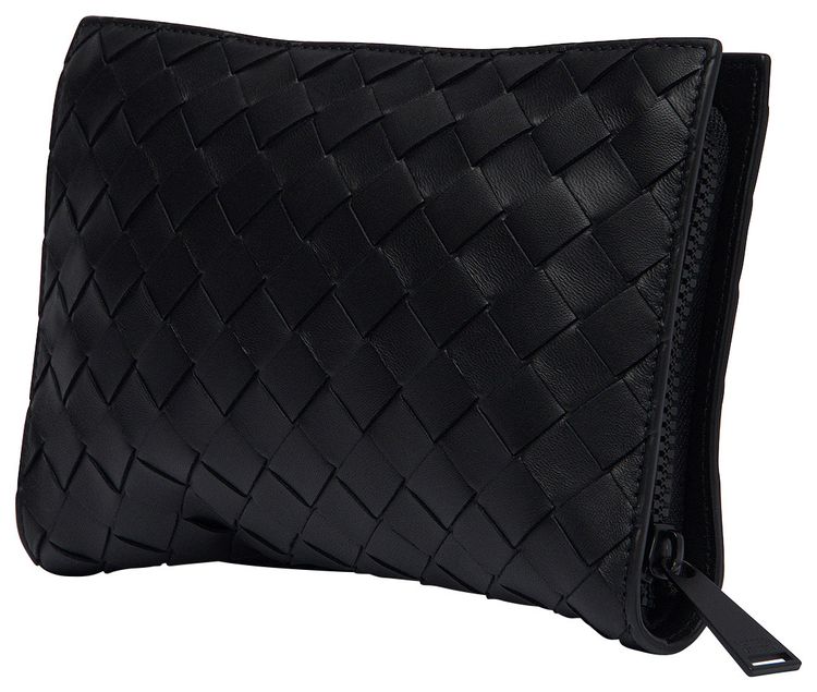 Bottega Veneta Leather Backpack Black