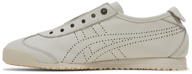 Onitsuka Tiger Mexico 66 SD Slip On Punched Stripes   Cream