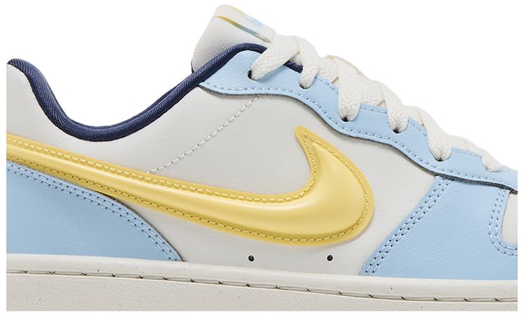 Nike Court Borough Low Recraft GS  Celestine Blue Soft Yellow