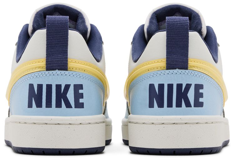 Nike Court Borough Low Recraft GS  Celestine Blue Soft Yellow