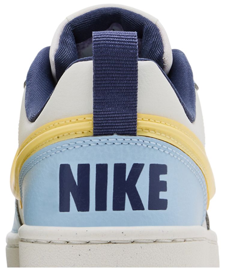 Nike Court Borough Low Recraft GS  Celestine Blue Soft Yellow