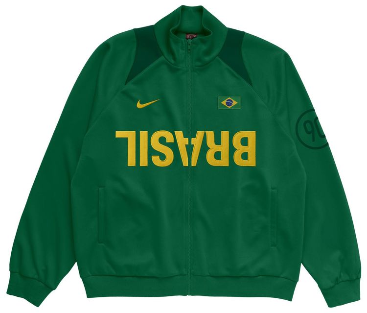 Cactus Jack by Travis Scott x Nike Brasil Total 90 Anthem Jacket Green